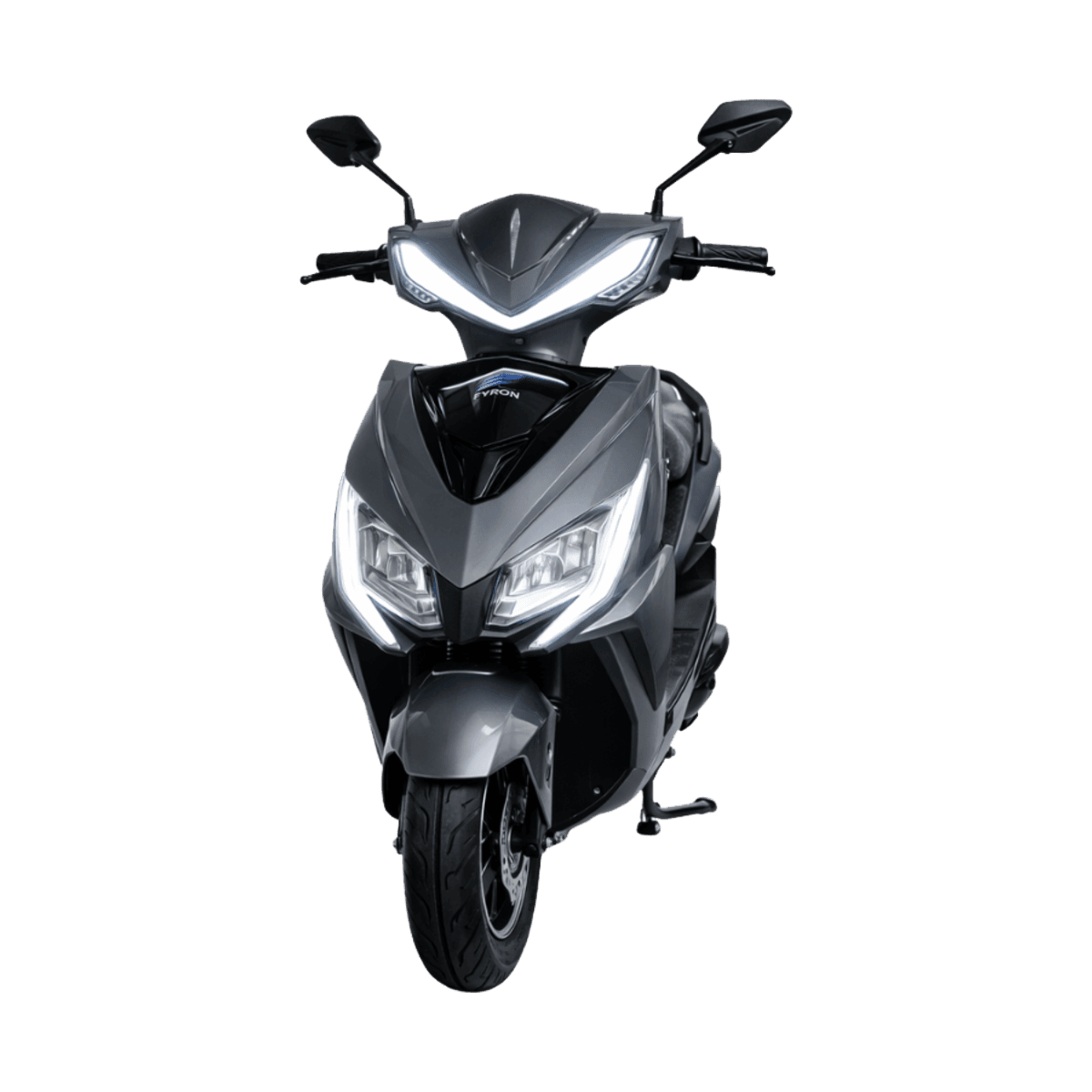 Scooter elétrica FYRON na cor cinza